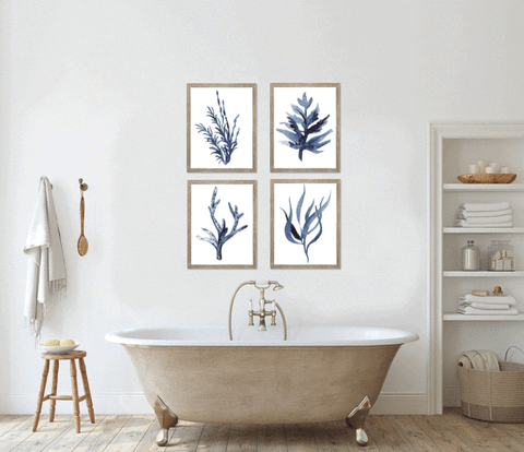 Indigo Seaweed I-II